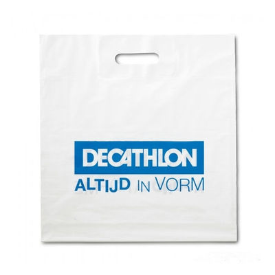 Giá tốt. Die Cut Handle túi mua sắm có thể phân hủy có thể tái sử dụng cho nhà hàng cửa hàng tạp hóa trực tuyến