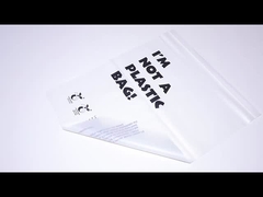 Biodegradable Compostable Zip Lock túi quần áo Bao bì kích thước tùy chỉnh